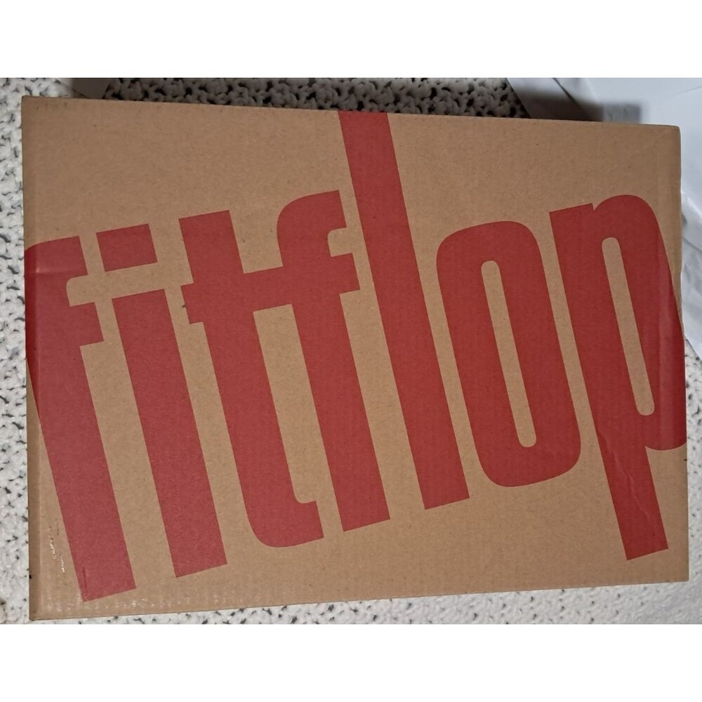 FitFlop Galaxy  Toe-Thong Slip Sandals Wedge Rose Gold US 10 EUR 41 NIB - Picture 13 of 16